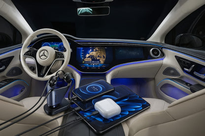 Smart 4-in-1 Retractable Car Charger